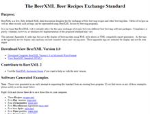 Tablet Screenshot of beerxml.com